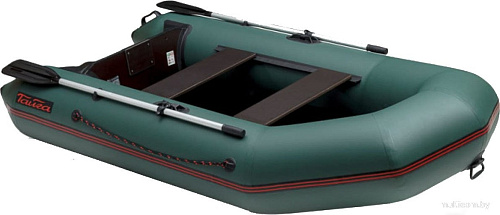 Моторно-гребная лодка Leader Boats Тайга-270-М 2702021 (зеленый)