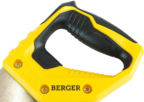 Ножовка Berger По дереву сегментная 500мм 3D заточка 7TPI BG1840