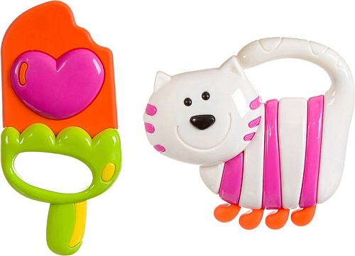 Погремушка Bondibon Baby You мороженое, кот ВВ3117