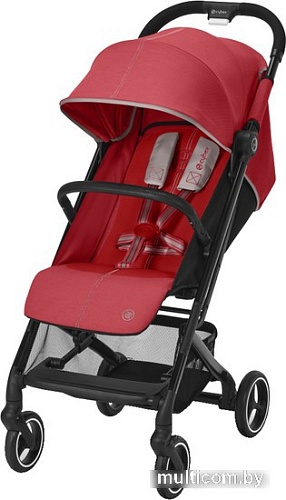Коляска прогулочная «книга» Cybex Beezy 2022 (hibiscus red)