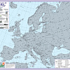 Скретч-карта Белкартография Европа 68x48 см