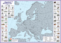 Скретч-карта Белкартография Европа 68x48 см