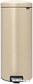 Brabantia Pedal Bin NewIcon 30 л (минерально-золотой)