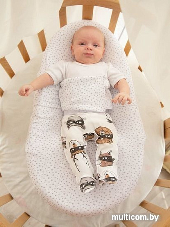 Матрас-кокон Amarobaby Premium Form Sky 74х42х14 (звездопад)