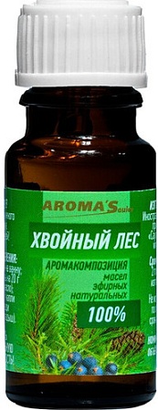 Aroma Saules Смесь эфирных масел Хвойный лес 10 мл