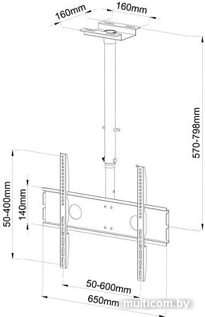 Кронштейн SBOX CPLB-102M