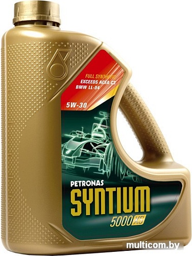 Моторное масло Petronas Syntium 5000 XS 5W-30 4л