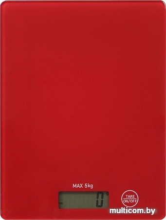 Кухонные весы Willmark WKS-511D (красный)