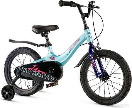 Детский велосипед Maxiscoo Jazz Стандарт Плюс 16 2025 MSC-J1644 (мятный, разобранный)