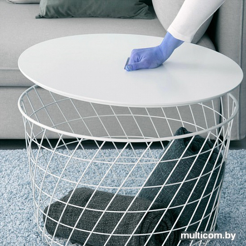 Журнальный столик Ikea Квистбру (белый) [503.222.39]