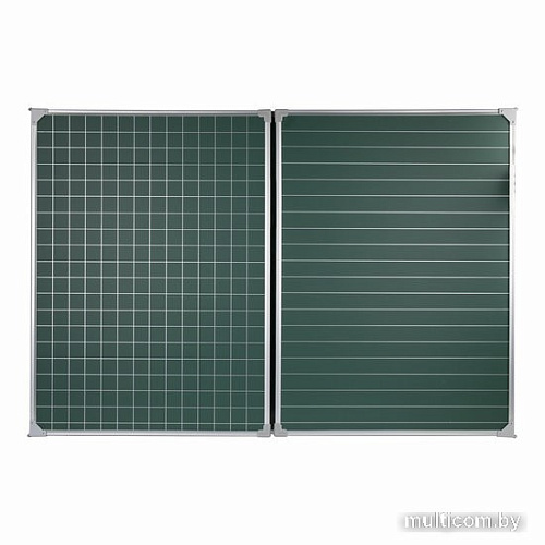 Меловая доска BRAUBERG 100х150/300 см 236972 (зеленый)