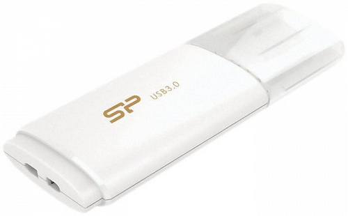 USB Flash Silicon-Power Blaze B06 White 32GB (SP032GBUF3B06V1W)