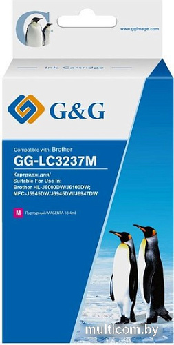 Картридж G&G GG-LC3237M (аналог Brother LC3237M)