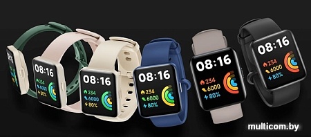 Умные часы Xiaomi Redmi Watch 2 Lite (синий)