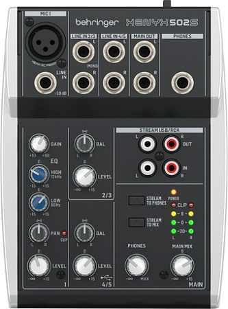 Микшерный пульт Behringer Xenyx 502S