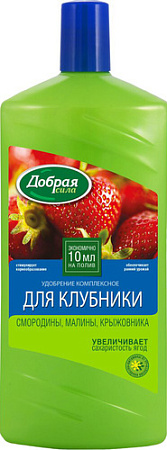 Удобрение Добрая сила Для клубники, земляники (1 л)
