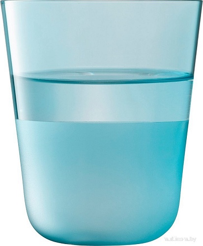 Набор стаканов для воды и напитков LSA International Arc Contrast G1747-14-125 (2 шт, голубой)