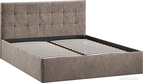 Кровать Трия Джоли Тип 1 универсальный 180x200 (микровелюр Wellmart Latte)
