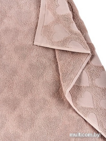 Полотенце Sofi De MarkO Love 50х90 ПЛ-ЛВ-50х90чр (чайная роза)