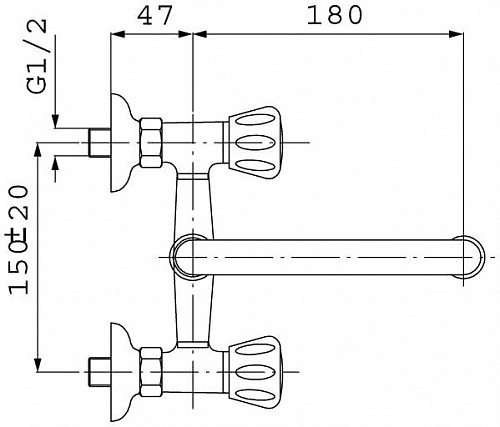 Смеситель Ferro Standard BST3