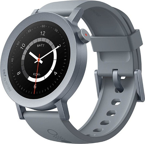 Умные часы CMF Watch Pro 2 (светло-серый, серый силиконовый ремешок)