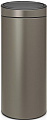 Brabantia Touch Bin New 30 л (платиновый)