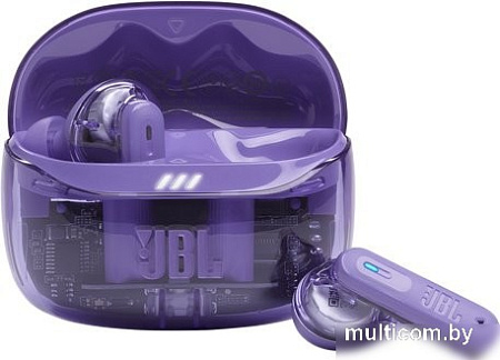Наушники JBL Tune Beam 2 Ghost Edition (фиолетовый)