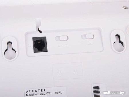 Проводной телефон Alcatel T56 (белый)