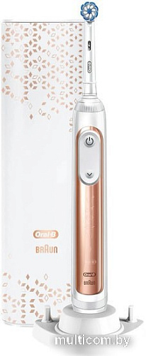 Электрическая зубная щетка Braun Genius X 20100S Rose Gold