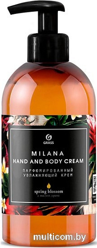 Grass Парфюмир. крем для рук и тела Milana Spring Blossom 300 мл