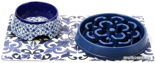 Миска TarHong Slow Chow 700 мл (темно-синий)