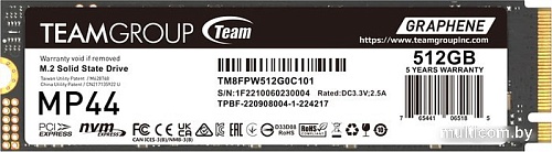 SSD Team MP44 512GB TM8FPW512G0C101