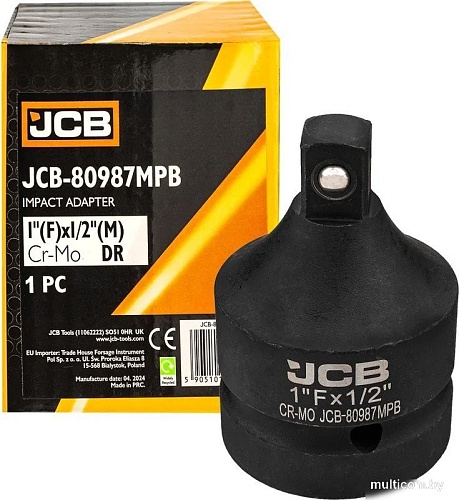 Адаптер слесарный JCB -80987MPB (60646)