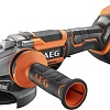 Угловая шлифмашина AEG Powertools BEWS 18-125BLPX-602C 4935464422 (с 2-мя АКБ, кейс)
