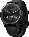 Умные часы Garmin Vivomove Sport (черный/черный сланцевый)