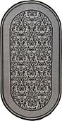 Циновка Витебские ковры Овал sz1805 c1o 11 (1.2x1.7)