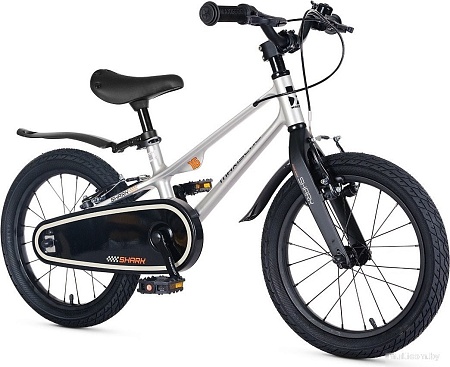 Детский велосипед Maxiscoo Shark Sport 16 2025 MSC-SH1642 (серый жемчуг)