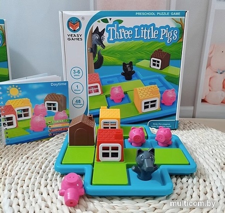 Головоломка Top Goods Три поросенка 9603