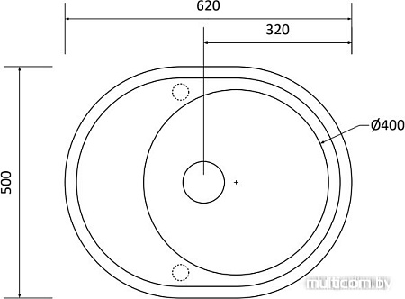 Кухонная мойка ZorG Roso 62 (сливочная ваниль)