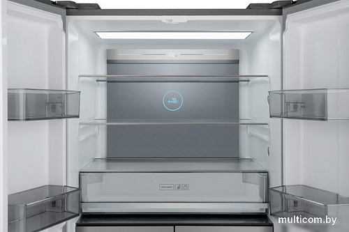 Холодильник side by side Weissgauff WCD 590 Nofrost Inverter Premium Biofresh Gold Glass