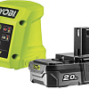 Аккумулятор с зарядным устройством Ryobi RC18115-120VSE 5133004897 (18В/2 Ah + 18В)