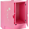 Шкаф для кукол Leader Toys Diamond Star c дизайнерским звездным принтом 74219 (розовый)