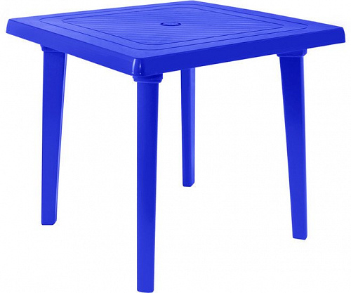 Стол Алеана Квадратный 80х80 см (синий)