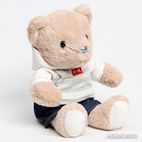 Классическая игрушка Milo Toys Little Friend Мишка в джинсах и кофте 9905644