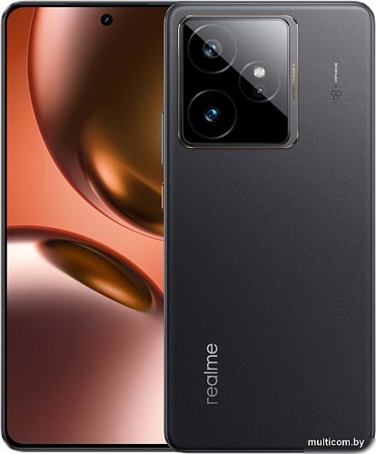 Телефон Realme GT7 RMX5061 12GB/256GB международная версия (ледяной черный)