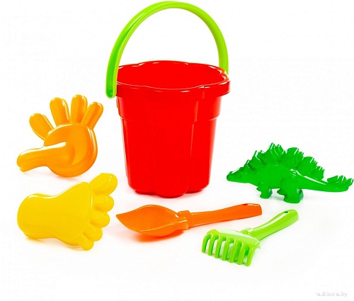 Набор игрушек для песочницы Полесье Ведро-цветок 365 36483