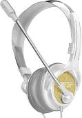 Наушники Senicc ST-908 (белый/золотистый)