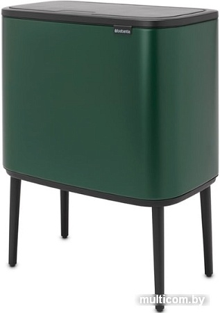 Brabantia Bo Touch Bin 11+23 л (зеленая сосна)