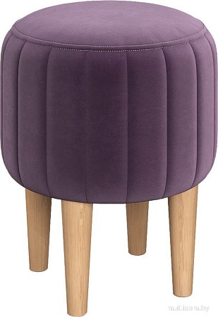 Пуфик Mio Tesoro Амма круглый (фиолетовый №25)