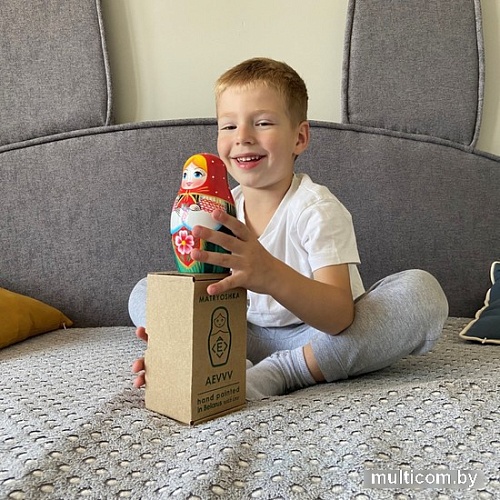 Развивающая игра Брестская Матрешка В белорусском традиционном костюме (набор 7 шт)